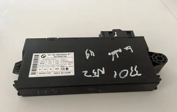 BMW 3 E90 E91 CAS control unit/module 6943834 5WK49513CBR