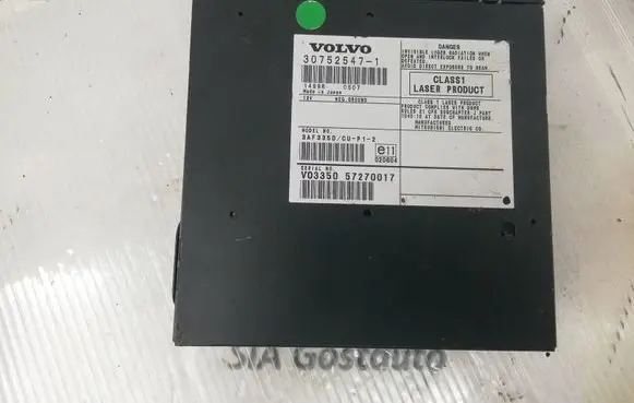 Volvo V50 Navigation unit CD/DVD player 307525471 V0335057270017 14996