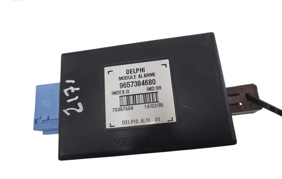 Citroen C5 Alarm control unit/module 9657384680