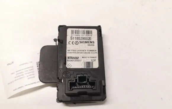Renault Scenic II - Grand scenic II Ignition key card reader S118539002E 06206 8200125077