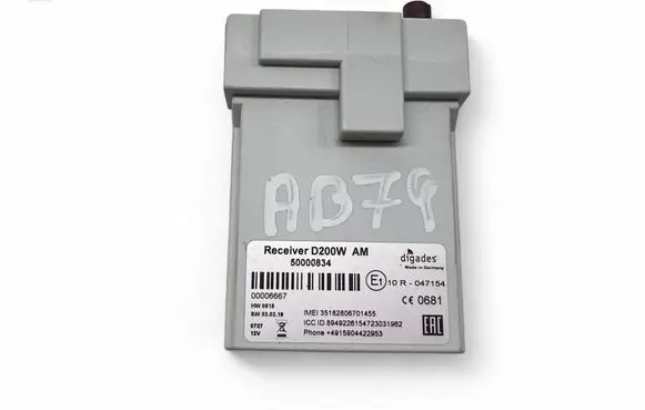 Volkswagen Golf VII Other control units/modules 50000834