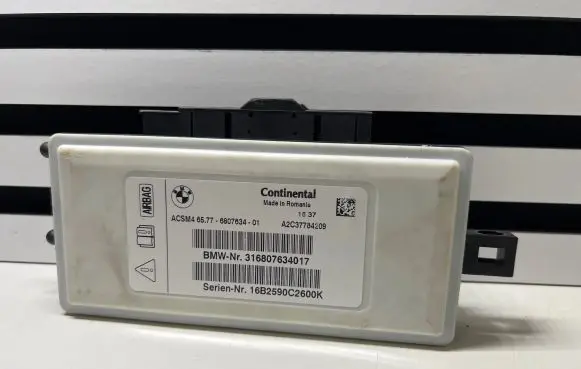 BMW 5 F10 F11 Airbag control unit/module 6807634
