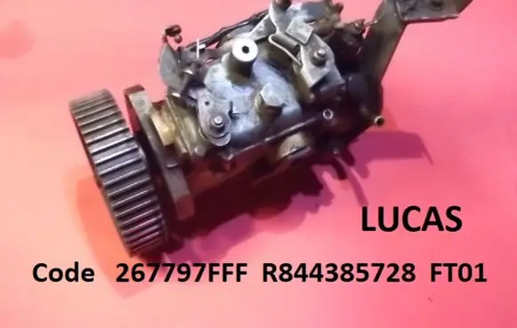 Fuel injection high pressure pump