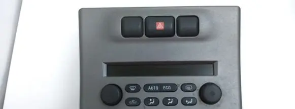 Opel Zafira B Climate control unit 013140985