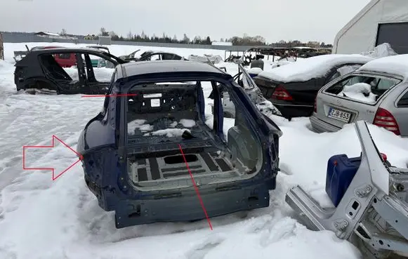 KIA EV6 Rear quarter panel 