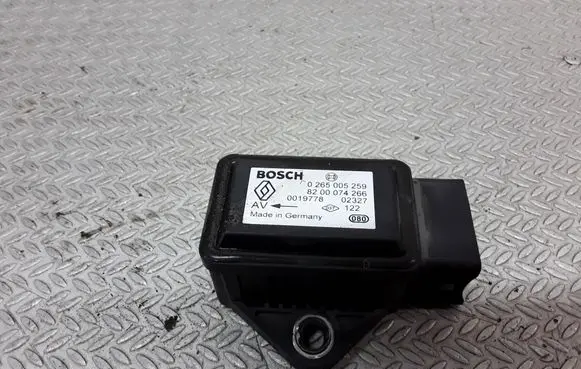 Renault Megane II ESP acceleration yaw rate sensor 0265005259 8200074266