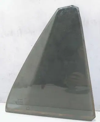 Rear vent window glass
