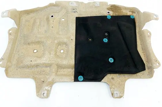 Land Rover Defender Engine splash shield/under tray L8B2-7E063-AD