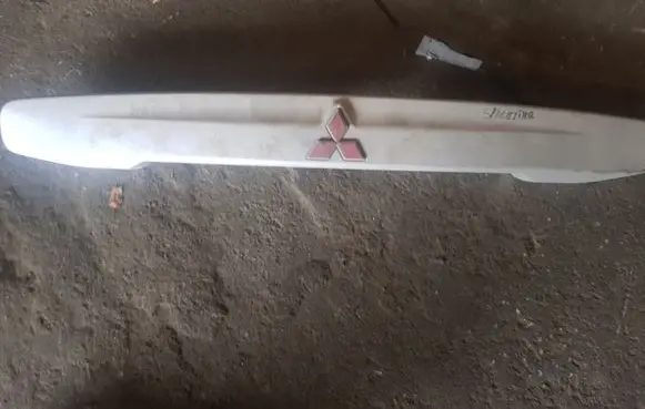Trunk door license plate light bar