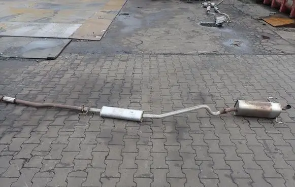 Opel Astra H Muffler/silencer 13159000