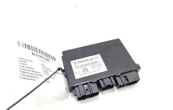 Porsche Panamera (970) Seat control module 97061853711 FOTELA