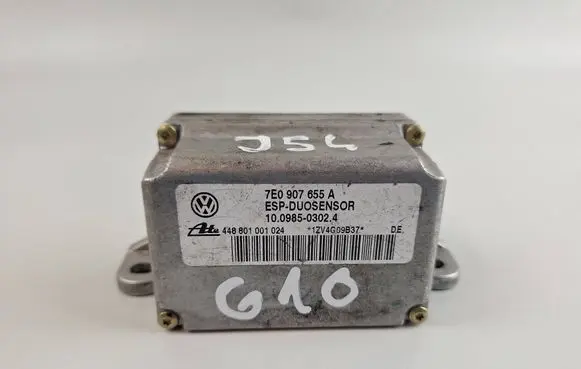 Audi TT TTS Mk2 ESP acceleration yaw rate sensor 7E0907655A