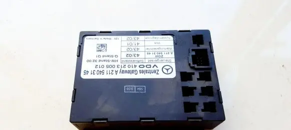 Mercedes-Benz E W211 Door control unit/module A2115403145 410213005012