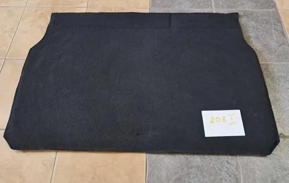 Peugeot 208 I Trunk/boot floor carpet liner 