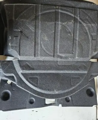 Volkswagen Touareg II Trunk/boot mat liner 