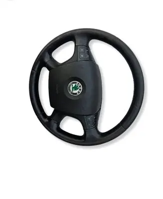 Skoda Octavia Mk2 (1Z) Steering wheel 3U0419091 1Z0419091 1Z0880201AF