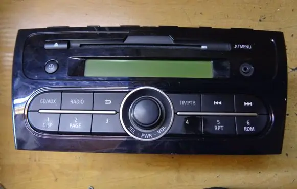 Mitsubishi Space Star Radio/CD/DVD/GPS head unit 8701A358 DY1ME3E21T