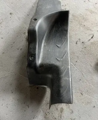 Peugeot 4007 Rear sill trim cover 7656A037