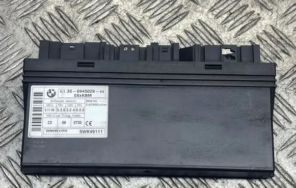 BMW 5 E60 E61 Comfort/convenience module 6945029 5WK49111 13632400