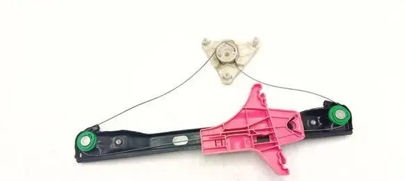 Volkswagen PASSAT B7 Rear window lifting mechanism without motor LH914415