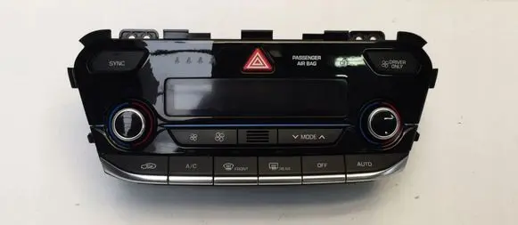 Hyundai Ioniq Climate control unit 97250G2XXX