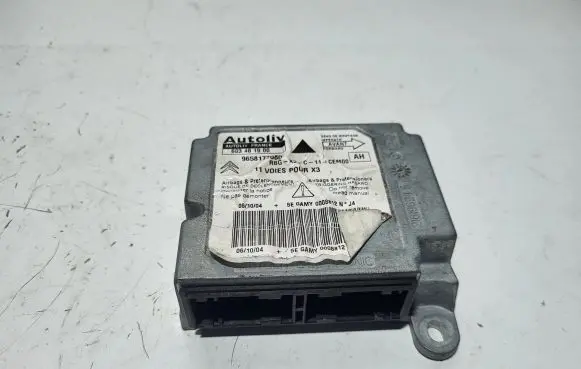Citroen C5 Airbag control unit/module 9658177080 603481900