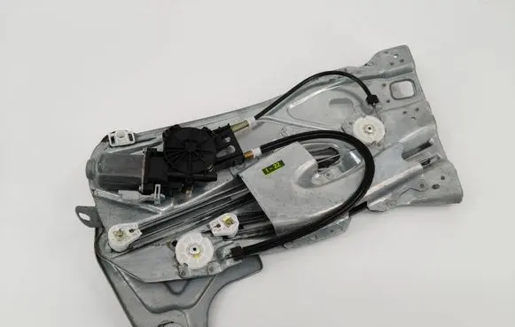 Peugeot 307 CC Rear door window regulator with motor 9651535980