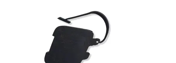 Volvo S60 Rear bumper row hook cap/cover 09190077