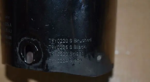 Porsche Cayenne (9Y0 9Y3) Muffler ending 