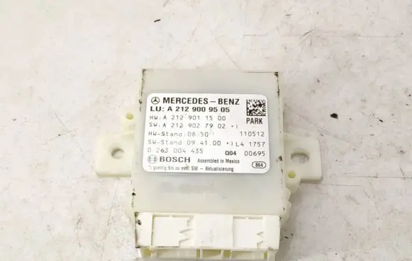 Mercedes-Benz E W212 Parking PDC control unit/module DALISID1655 2129009505 2129011500