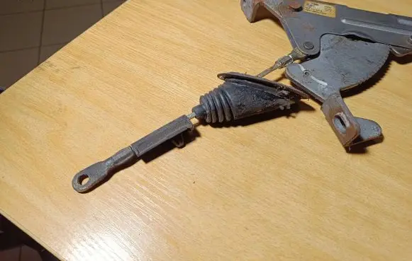 Seat Alhambra (Mk1) Handbrake/parking brake lever assembly 7M3711301B