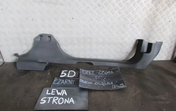 Opel Corsa D Front sill trim cover