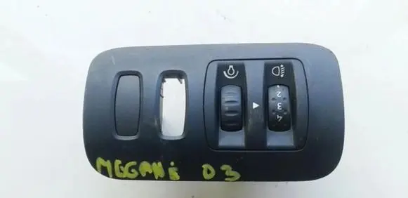 Renault Megane II Headlight level height control switch 08802012 88020001