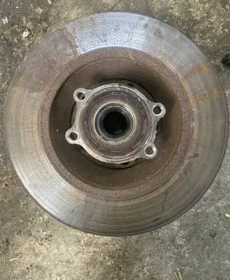 Audi A6 S6 C6 4F Rear brake disc