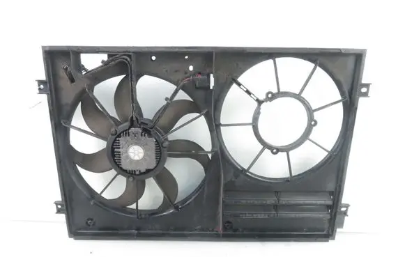 Volkswagen Touran I Electric radiator cooling fan 1K0121205B 1K0121207G