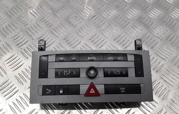 Peugeot 407 Climate control unit 96533783YW 96512442XT 96469958XT