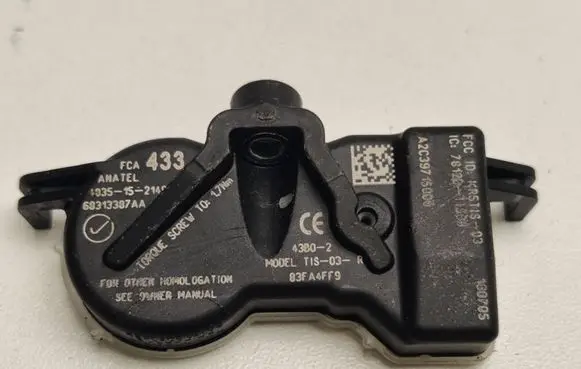 Dodge Durango III Tire pressure sensor 68313387AA