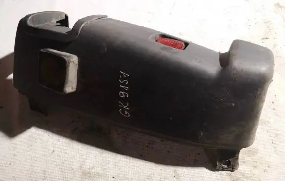 Rear bumper corner part panel trim