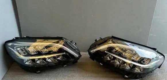 Mercedes-Benz C W205 Headlights/headlamps set A2059066406 A2059066306 1LX2208
