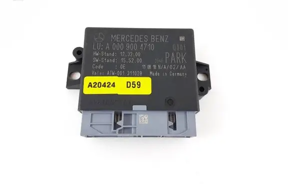 Mercedes-Benz C W205 Parking PDC control unit/module A0009004710