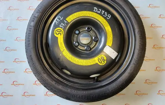 Volkswagen Golf V R18 spare wheel 1K0601027B