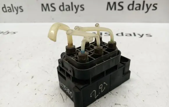 Air suspension valve block