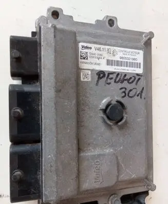 Peugeot 208 Engine control unit/module 9805321980 V4611 123400050