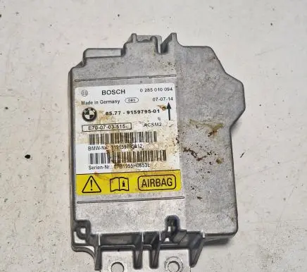 BMW X5 E70 Airbag control unit/module 9159795 6700703515 07B1955H0653L