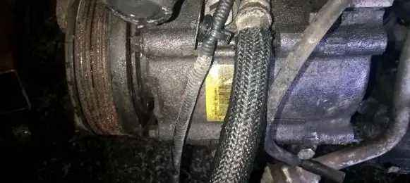 Ford Mondeo Mk III Air conditioning (A/C) compressor (pump) 1S7H19D629BA 1S7H-19D629-BA