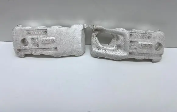Front bumper foam support bar