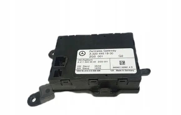 Mercedes-Benz S AMG W221 Gateway control module A2204451900