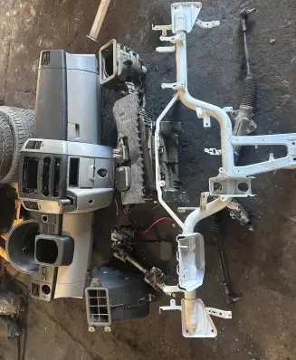 Mercedes-Benz Sprinter W906 Steering wheel axle set perkelimo