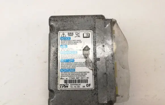 Honda Accord Airbag control unit/module 77960SEFE811M1