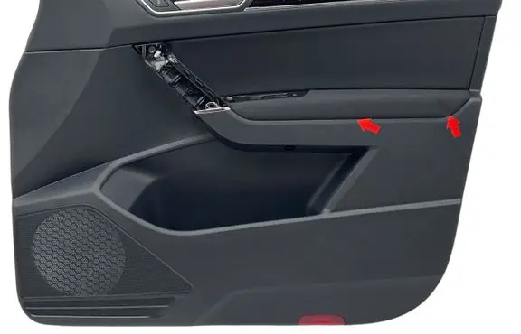 Volkswagen Touran III Front door card panel trim 5TB867012